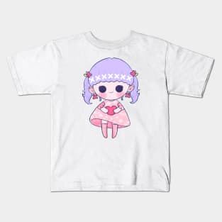 Kawaii Sakura Girl Kids T-Shirt